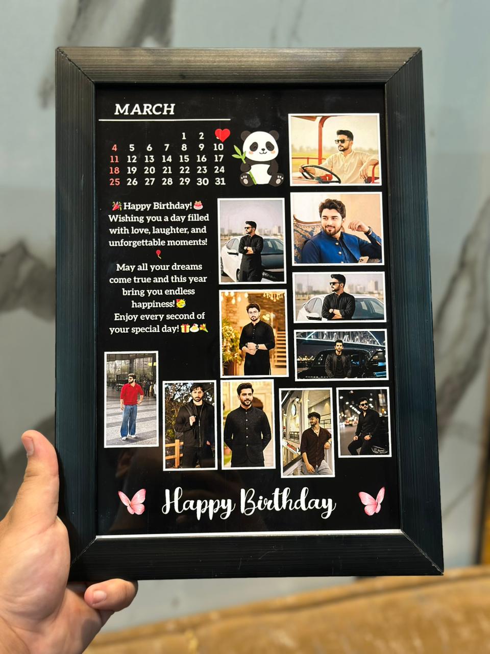 Customized Birthday Photo Frame – Apni Yaadon Ko Frame Karein ❤️🖼️