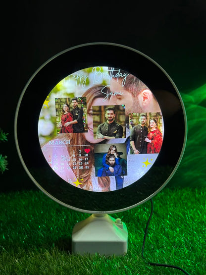 Personalized LED Photo Lamp  Turn Your Memories Into Light ✨